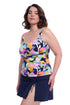 Gottex Profile By Gottex Holi Plus Size Sweetheart Underwire Tankini Top