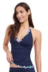 Gottex Profile By Gottex Harmony V-Neck Halter Tankini Top