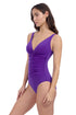 Gottex Profile By Gottex Solo D Cup V Neck One Piece