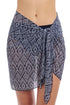 Gottex Profile By Gottex Plume Sarong Wrap Cover Up Skirt