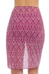 Gottex Profile By Gottex Plume Sarong Wrap Cover Up Skirt