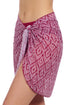 Gottex Profile By Gottex Plume Sarong Wrap Cover Up Skirt
