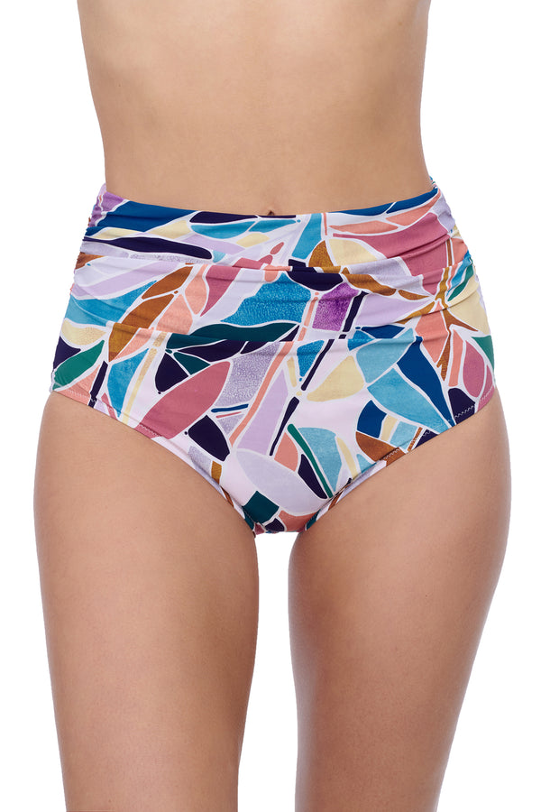 Gottex Profile by Gottex Aura Shirred High Waist Bottom