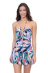 Gottex Profile by Gottex Aura Bandeau Romper Swimdress