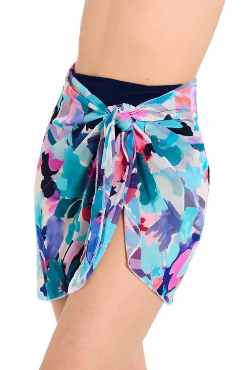Gottex Profile by Gottex Mesh Sarong Wrap Skirt