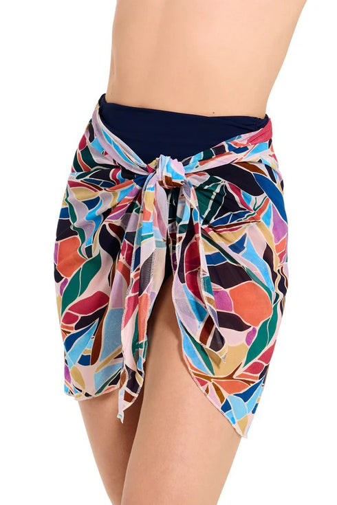 Gottex Profile by Gottex Mesh Sarong Wrap Skirt