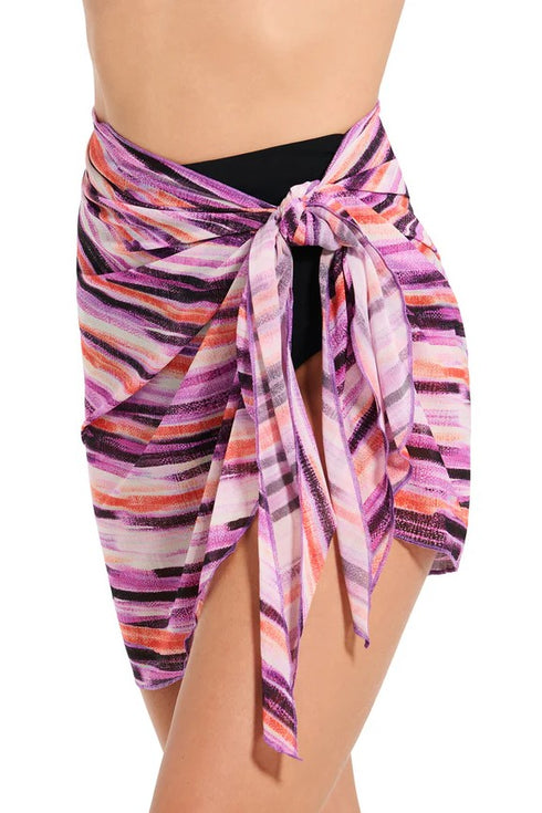 Gottex Profile by Gottex Mesh Sarong Wrap Skirt