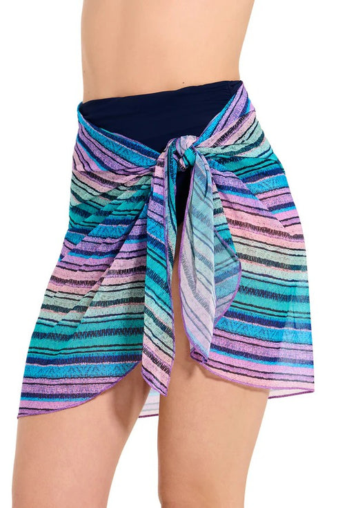 Gottex Profile by Gottex Mesh Sarong Wrap Skirt