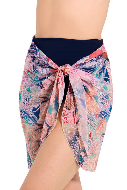 Gottex Profile by Gottex Mesh Sarong Wrap Skirt