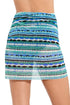 Gottex Profile by Gottex Mesh Sarong Wrap Skirt