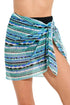 Gottex Profile by Gottex Mesh Sarong Wrap Skirt