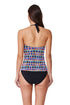 Profile by Gottex Retro Riviera Halter Netted Crochet Tankini Top