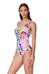 Profile by Gottex Costa Del Sol V-Neck One Piece multi