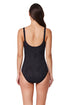 Profile by Gottex Skyfall Textured Square Neck One Piece