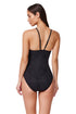 Profile by Gottex Skyfall Textured High Neck One Piece