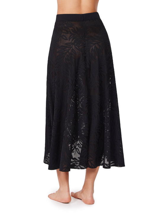 Profile by Gottex Skyfall Textured High Low Skirt Cover-Up