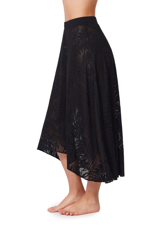 Profile by Gottex Skyfall Textured High Low Skirt Cover-Up
