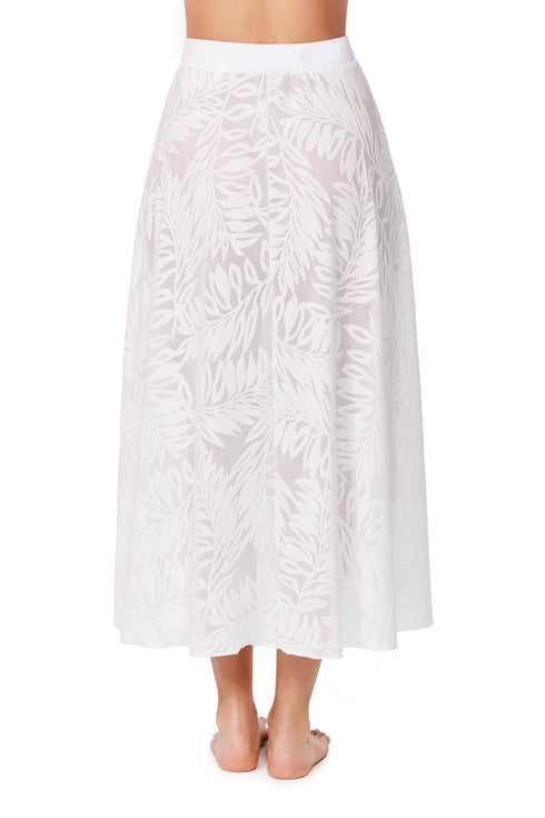 Profile by Gottex Skyfall Textured High Low Skirt Cover-Up