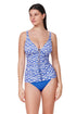 Gottex Profile by Gottex Mantra Braided V-Neck D-Cup Tankini Top