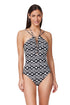 Gottex Profile by Gottex Mantra Braided High Neck One Piece