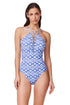 Gottex Profile by Gottex Mantra Braided High Neck One Piece