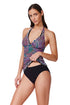 Profile by Gottex Layla Tricolore Halter Tankini Top
