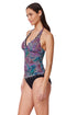 Profile by Gottex Layla Tricolore Halter Tankini Top