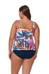 Profile by Gottex Plantopia Plus Size Tankini Top