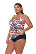 Profile by Gottex Plantopia Plus Size Tankini Top