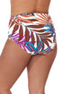 Profile by Gottex Plantopia Plus Size Shirred High Waist Swim Bottom