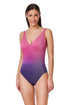 Gottex Profile by Gottex Dream Ombre V Neck One Piece