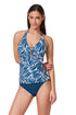 Gottex Profile by Gottex Comeback Halter Tankini Top