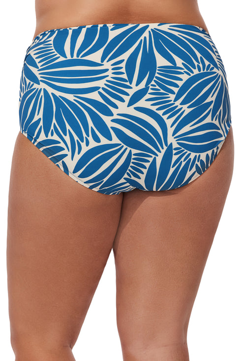 Gottex Profile by Gottex Comeback Plus Size Shirred High Waist Swim Bottom