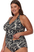 Gottex Profile by Gottex Comeback Plus Size Halter Tankini Top