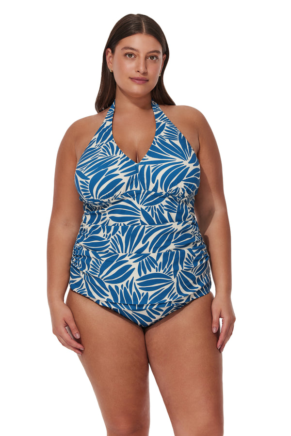 Gottex Profile by Gottex Comeback Plus Size Halter Tankini Top