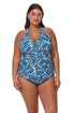 Gottex Profile by Gottex Comeback Plus Size Halter Tankini Top