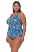 Gottex Profile by Gottex Comeback Plus Size Halter Tankini Top