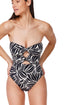 Gottex Profile by Gottex Comeback Cut Out Bandeau One Piece