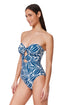 Gottex Profile by Gottex Comeback Cut Out Bandeau One Piece