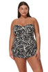 Gottex Profile by Gottex Comeback Plus Size Bandeau Swimdress