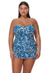 Gottex Profile by Gottex Comeback Plus Size Bandeau Swimdress
