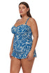 Gottex Profile by Gottex Comeback Plus Size Bandeau Swimdress