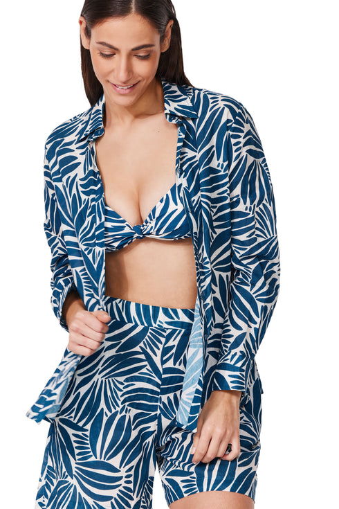 Gottex Profile by Gottex Comeback Button Down Shirt