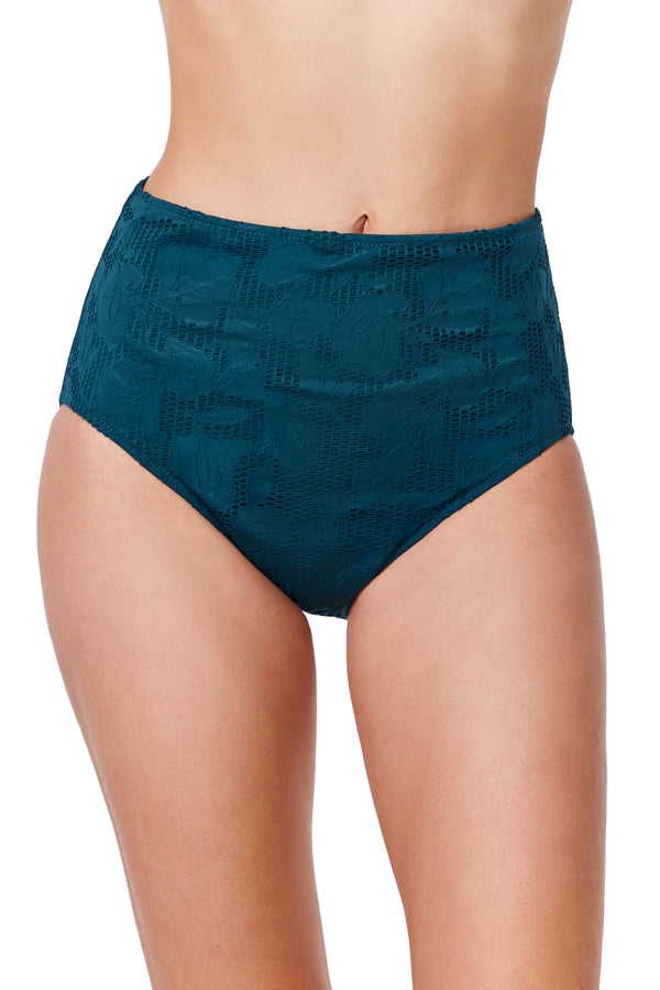 Profile by Gottex Jolene Textured High Waist Swim Bottom