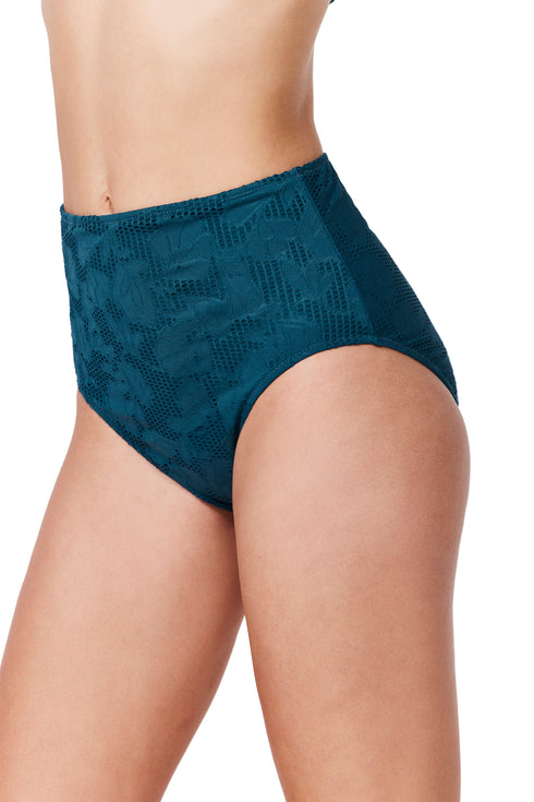 Profile by Gottex Jolene Textured High Waist Swim Bottom