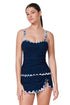 Gottex Profile by Gottex Canva Tricolore D-Cup Tankini Top