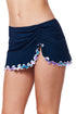 Gottex Profile by Gottex Canva Tricolore Side Slit Skirt Swim Bottom