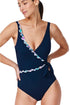 Gottex Profile by Gottex Canva Tricolore V Neck Surplice One Piece