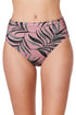 Gottex Profile by Gottex La Palm Shirred High Waist Swim Bottom