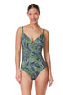 Gottex Profile by Gottex La Palm Surplice One Piece